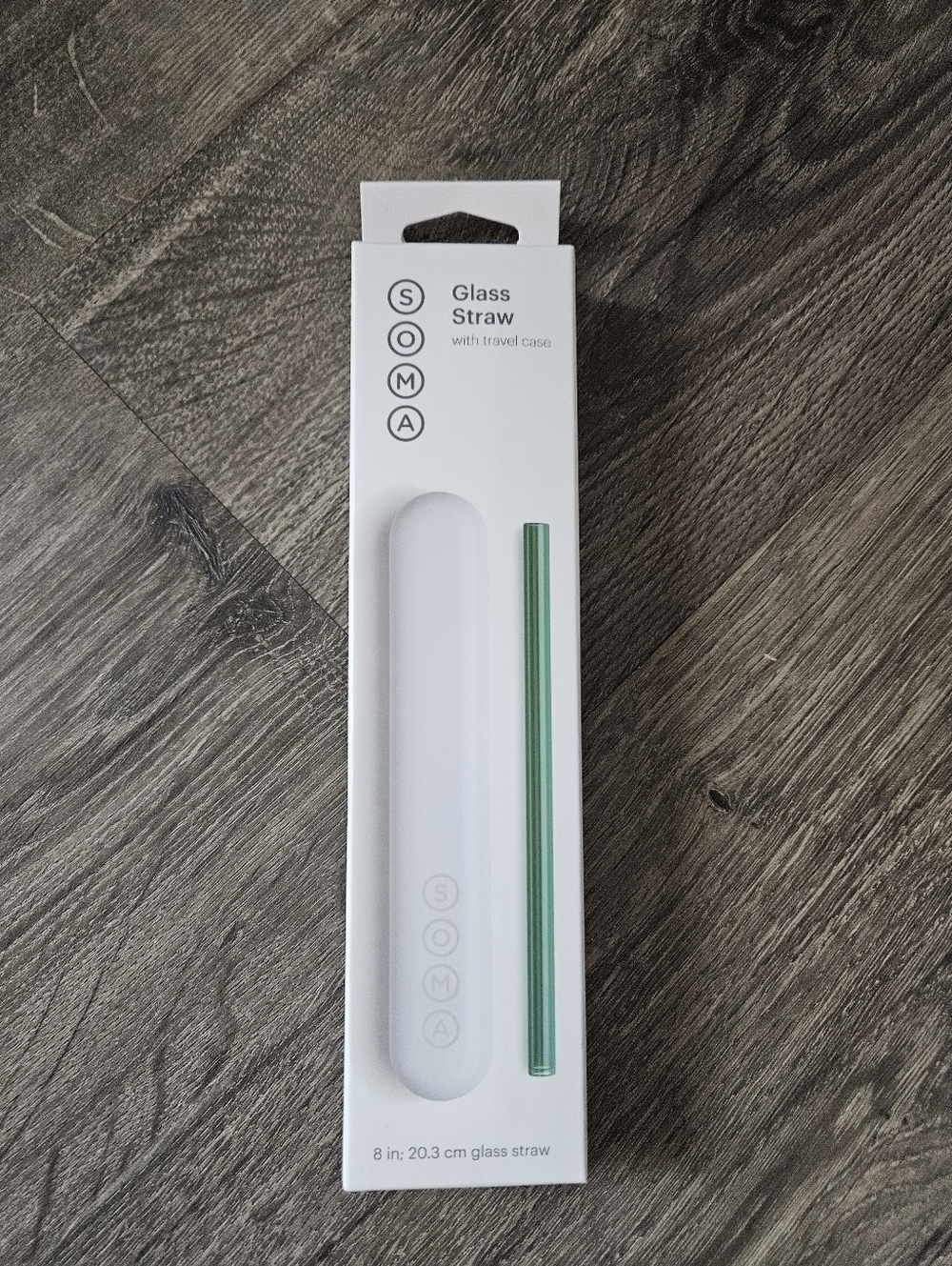 Soma Glass Straw Set
